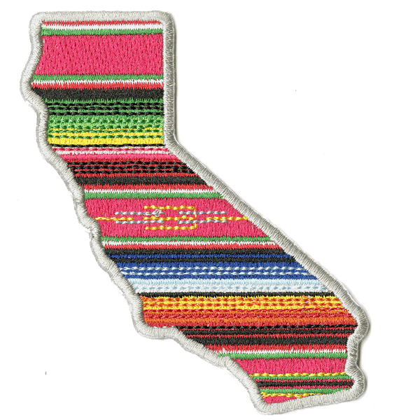 CALIFORNIA ZARAPE PATCH LARGE <BR> by John Hersey