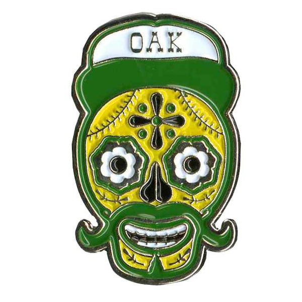 DIA DE LOS OAK LAPEL PIN