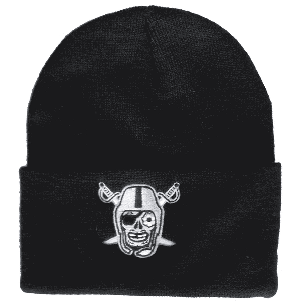 Black and Silver Beanie