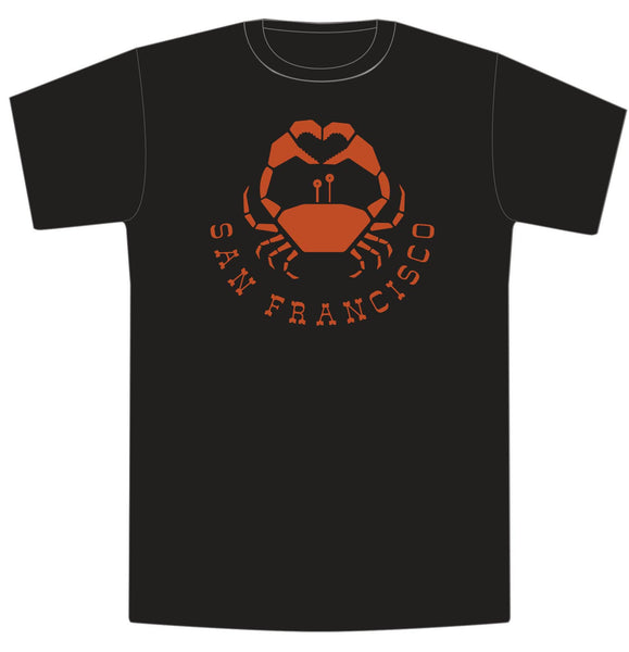 Crabs Love San Francisco Mens/Unisex Tee