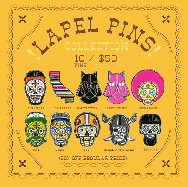 LAPEL PIN COLLECTION PACK!