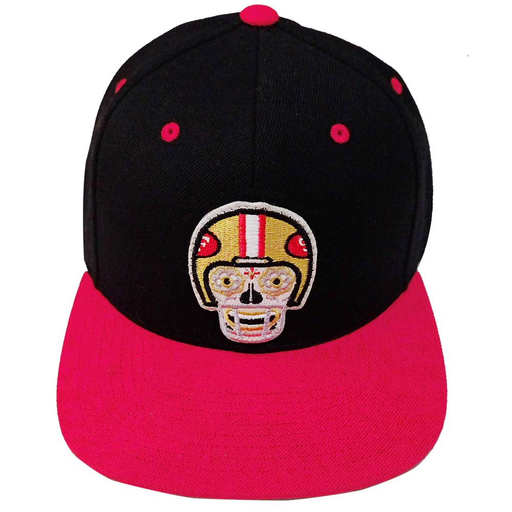 Red and Gold Baseball Cap / Black and Red
