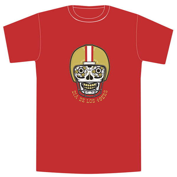 RED AND GOLD Unisex Tee - Red