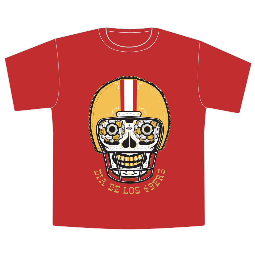 9ers Red and Gold Youth Tee